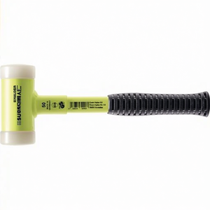 Martillo Schonhammer SUPERCRAFT de 295 mm de Longitud, Cabeza de Nylon Blanca de 30 mm, Acero con Impacto Sin Desgaste HALDER - Product Image 3