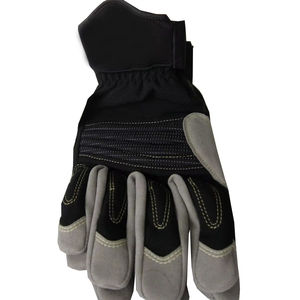 Gants de sauvetage personnalisés pour pompier Gants de protection des mains de travail de sécurité Gants en cuir de vache imperméables de haute qualité ignifuges - Product Image 1