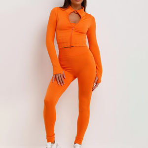 Fitness Clothes for <b>Gym</b> Wear Women <b>Sets</b> 3 Pieces Yoga Jackets Workout Leggings Trending Style Top Selling 3Pcs <b>Gym</b> Fitness <b>Sets</b> - Product Image 4