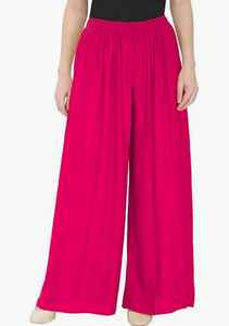 Palazzos แฟชั่นทันสมัยสำหรับผู้หญิงระบายอากาศได้ดีสไตล์ฤดูร้อนแบบลำลองปิดเอวยางยืดแบบเรียบง่าย - Product Image 3