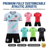 Camiseta de Fútbol Personalizada de Alta Calidad, Impresión Digital, Malla de Poliéster con Logotipo