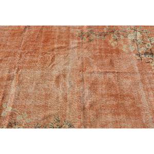 Alfombra de lana Vintage naranja y Beige, 5,2x8,7 pies, clásica, área grande, patrón de pasillo rectangular turco para dormitorio con respaldo de látex - Product Image 5