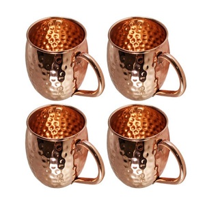 Hammered Copper <b>Mug</b> Vintage Style Metal Cup Reusable Gift for Adults Party Use Kraft Paper <b>Box</b> Packaging - Product Image 6