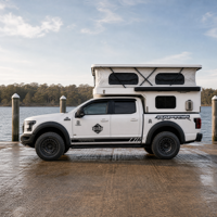 Camper pop-up pour benne de pick-up, tout-terrain 4x4, camping Overland, camping-car pour pick-up, camping-cars