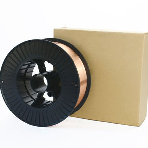 AWS-Alambre de soldadura ER70S-6, AWS A5.18, tamaño estándar internacional, 0,8mm en 15kg, el mejor rendimiento - Product Image 1