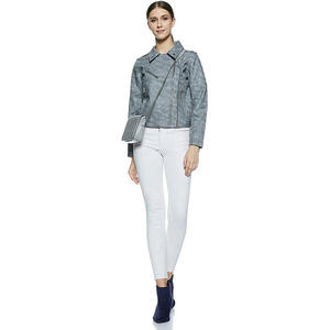 Vestes en cuir pour femmes taille personnalisée prix d'usine top style 1005 qualité meilleur prix matériel frais vestes en cuir pour femmes - Product Image 4