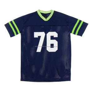 Maillot de football en polyester de haute qualité, très vendu, design unique et respirant, vêtements de football américain pour hommes adultes - Product Image 5