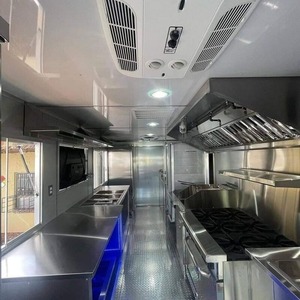 Remorque mobile de camion de nourriture en fibre de verre avec chauffage intégré pour le service de frites de bonbons de restauration rapide-Équipement de cuisine commerciale - Product Image 6