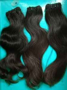 Paquetes de cabello humano natural del templo del sur de la India Cabello Virgen sin procesar Envío gratuito de FedEx/DHL Color negro Onda natural - Product Image 6