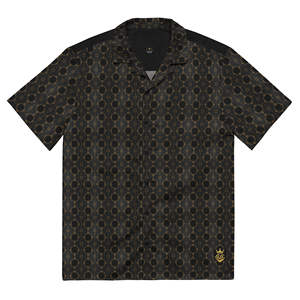 Camisa de Hombre Crown-Link para Vacaciones con Protección Solar UPF 50, Tela Texturizada, Estampado por Sublimación, Cierre de Botones - Product Image 1