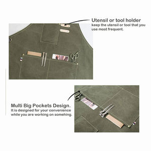 Adjustable Bib Double Sides Multicolored Cotton Professional Hair Cutting Gown Salon Barber <b>Hairdressing</b> <b>Cape</b> Unisex Apron - Product Image 6