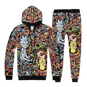 Survêtements de sublimation taille personnalisée de haute qualité fabriqués en usine surdimensionnés pulls pour hommes - Product Image 3