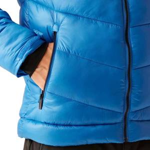 Chaqueta de Plumón Personalizada para Hombre, Primavera, Lisa, Secado Rápido, para Exteriores, con Cierre de Cremallera, Tejido de Lana, Relleno 100% Fibra de Poliéster - Product Image 3