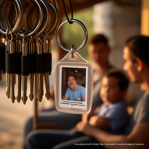 Portachiavi Personalizzato con Foto di Lima, Gadget Promozionali e Moschettoni Personalizzabili - Product Image 3