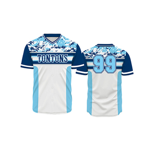 Professional Adult Team Uniform Ready Baseball Jersey Durable Stitch High Quality 100% Polyester Breathable Quick Dry Custom - Product Image 6