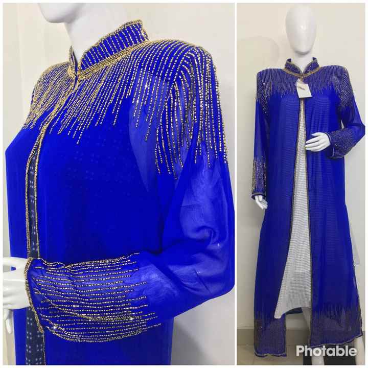 Islamic Clothing Premium Style Kaftan Dubai Beaded Sleeve Muslim Maxi Dress Abaya Women Moroccan Cardigan Hand Work Party Wear