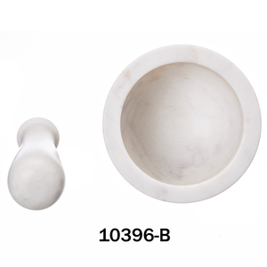 Kitchenware <b>Herbs</b> Grinder Tool Mortar Handcrafted Ocean Marble Mortar and Pestle Set for Hotels and Kitchens Tool <b>Product</b> - Product Image 6