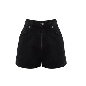 Respirant Streetwear solide couleur bonbon Shorts femmes Denim Shorts femmes séchage rapide 100% coton Denim Shorts pour femmes OEM - Product Image 3