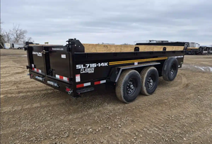 Remorque benne basculante Southland SL716-14K de qualité supérieure, 4 roues, 8 tonnes, 7 tonnes, modèle 2026, dimensions 7 × 16 pieds, 6 x 12, à vendre - Product Image 4