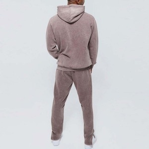 Chándal Deportivo con Lavado Ácido para Hombre, Alta Calidad, Personalizable, Color Sólido, Transpirable, Estilo Invernal, 2026 - Product Image 2