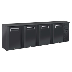 Enfriador de Vinos y Bebidas con Respaldo Sólido y 4 Puertas - Product Image 1