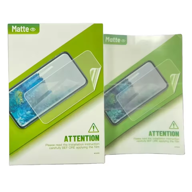 Flexible Matte TPU Cutter Machine Screen Film Sheets for Iphone 16 15 All Smart Tablets Fingerprint Proof Screen Protector