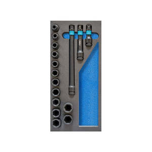 Series of DIY <b>Impact</b> <b>Sockets</b> in Soft Thermoformed CR-V Material Chrome Finish Featuring Hex Square Torx Customizable OEM Support - Product Image 1