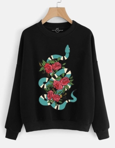 เสื้อสเวตเชิ้ตคอกลมแบบสั่งทำได้ ยูนิเซ็กซ์ ผ้าฝ้าย 100% หนา 340-460 กรัมต่อตารางเมตร ทรงโอเวอร์ไซส์ เสื้อกันหนาวขายส่งสำหรับผู้ชาย - Product Image 2