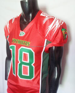 Uniforme de fútbol americano personalizado al por mayor calidad única top de secado rápido con nuevo estilo característica transpirable - Product Image 4