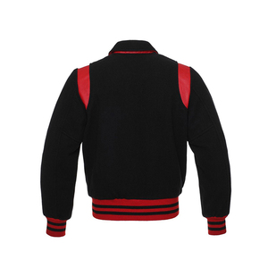 Chaquetas Varsity de Cuero con Bordado DiFan para Hombre, Chaquetas Varsity Personalizadas - Product Image 6