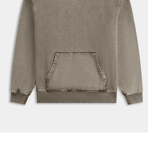 Sweats à capuche unisexes de qualité supérieure, style pull, 100% coton, respirant, personnalisable, lavage à l'acide, imprimé numérique, poche, vêtements d'hiver pour hommes - Product Image 6