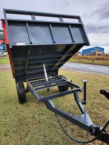 NOUVELLE REMORQUE AGRICOLE INDUSTRIELLE 7X14 POUR TRACTEUR, 8 TONNES, BASSE PROFIL, 4 PARAILS HAUTS - Product Image 6