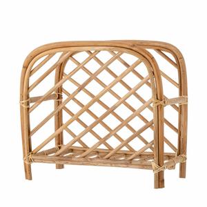 Porte-revues en rotin naturel fabriqué à la main Porte-revues en rotin longue durée pour le stockage à domicile - Product Image 6
