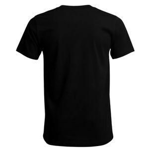 Camiseta con gráfico Rainbow Tour para hombres y mujeres, camiseta informal de algodón negro con estampado de texto de colores llamativos, ropa de calle - Product Image 2