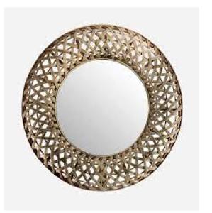 Hot Selling Iron Decorative <b>Mirror</b> Indian Handicrafts Metal Decorative Wall Hanging <b>Mirror</b> - Product Image 6