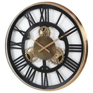 Reloj colgante de pared de Metal decorativo pequeño hogar decorativo Hotel decorativo hecho a mano buena máquina reloj - Product Image 1