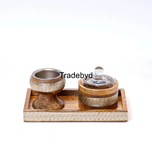Mubkhar de madera hecho a mano perfecto para quemar incienso y resinas aromáticas tradebyd - Product Image 4