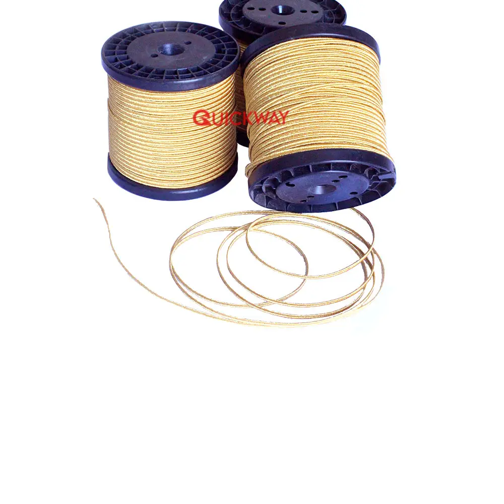 Плетеный шнур, Круглый эластичный шнур, веревка, 3 мм, многоцветная полиэфирная обернутая эластичная лента на шнурке, оптовая продажа