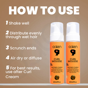 Espuma Moldeadora para Cabello Orgánica de Marca Privada, Fijación Fuerte para Cabello Rizado y Encrespado, para Extensiones de Cabello - Product Image 5