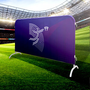 48時間配達スパンデックスバリケードメッシュ群衆制御バリアカバーカスタム印刷バナー - Product Image 1