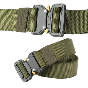 Ceintures d'écurie en nylon personnalisées du Pakistan Ceintures en cuir élégantes pour hommes Meilleur prix Ceintures en cuir véritable pour adultes vente en gros - Product Image 3