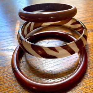 Taille personnalisée fait à la main Bracelet en bois et bracelet différents Design fleur couronne manchette pour mariage - Product Image 1