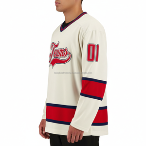 Maillot de hockey sur glace personnalisé – Tissu léger et durable OEM - Product Image 3
