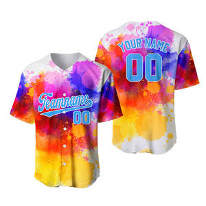Camiseta de Béisbol Estadounidense al por Mayor, Superventas 2025, Uniforme Cosido Personalizado con Tu Nombre, Número y Logotipo - Product Image 1