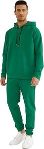 Custom 500 Gsm Cotton Fleece Tracksuits for Men Unisex Breathable High Quality for Hoodie Stack <b>Pants</b> Sets Winter RTS - Product Image 6