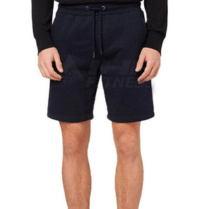 Pantalones cortos informales personalizados para hombre, tela de lona de algodón Unisex, cintura media, cintura elástica, transpirable, impermeable, sólido - Product Image 2