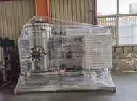 Système de réutilisation d'eau par distillation sous vide électrique sur châssis pour abattoir avicole, solution clé en main de recyclage des eaux usées avec moteur