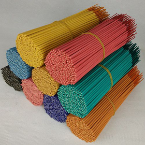 VENTA CALIENTE Varillas de incienso de bambú sin perfume religiosas de alta calidad Tamaño y color personalizados - Product Image 3