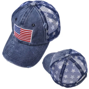 Gorra Desgastada al por Mayor a Precio de Fábrica, Gorra de Papá con Logotipo Personalizado Bordado, Gorra Deslavada y Desgastada - Product Image 1