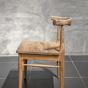 เก้าอี้รับประทานอาหารไม้สักแข็งราคาไม่แพงสำหรับคาเฟ่โรงแรมรีสอร์ทสะดวกสบายและทันสมัย - Product Image 6